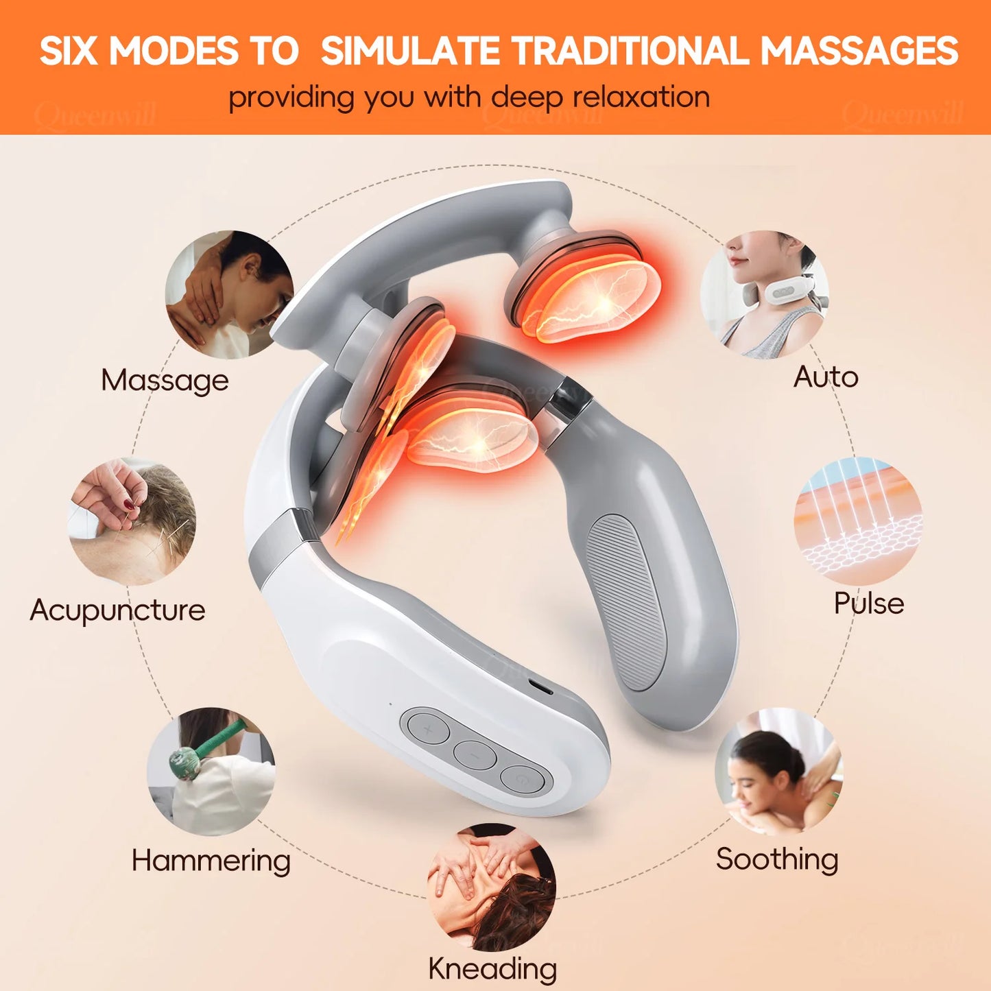 ZenVibe 4D Neck Massager