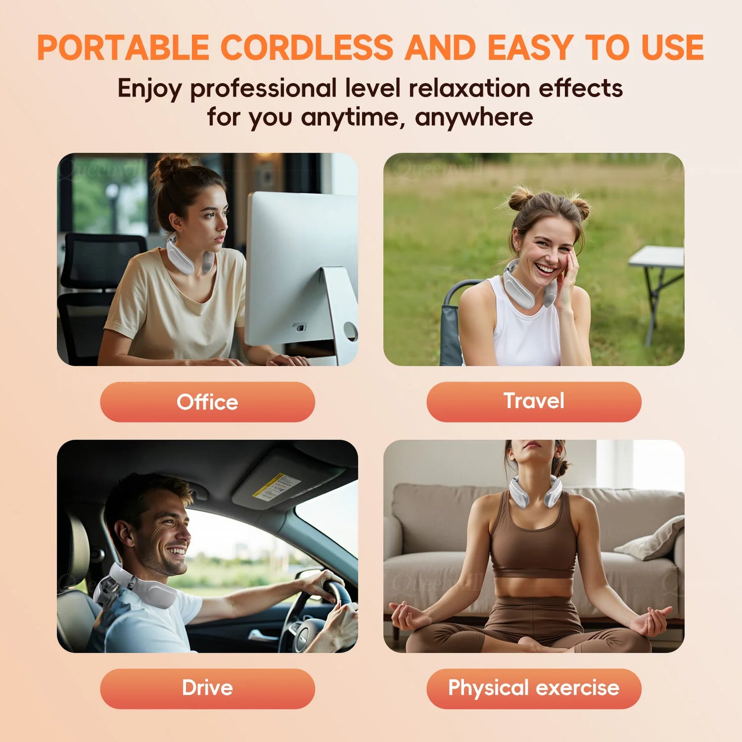 ZenVibe 4D Neck Massager