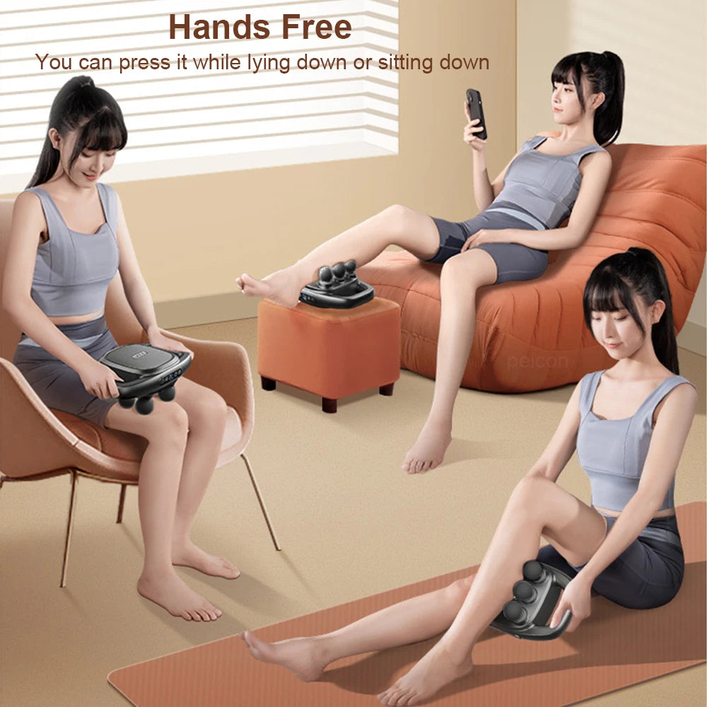 ZenVibe 6-Head Fascia Massage Gun